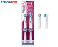 Aldi Süd  Friscodent 4 Aufsteckbürsten für elektrische Zahn­bürsten