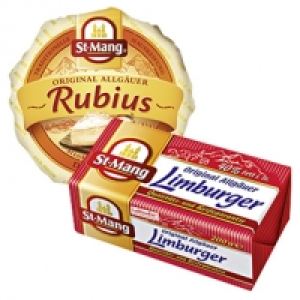 St.Mang Limburger oder St.Mang Rubius Deutscher Weichk&auml;se, 40/60 % Fet 1.59&nbsp;&euro;