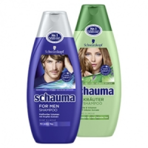Schauma Shampoo oder Sp&uuml;lung versch. Sorten, jede 400/250-ml-Flasche
