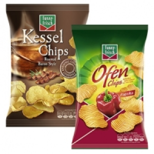 Funny Frisch Kessel Chips oder Ofenchips versch. Sorten, jeder 120/150 1.59&nbsp;&euro;