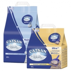 Catsan Hygiene Streu 20 Liter oder Ultra Klumpstreu 10 Liter, jede Tra
