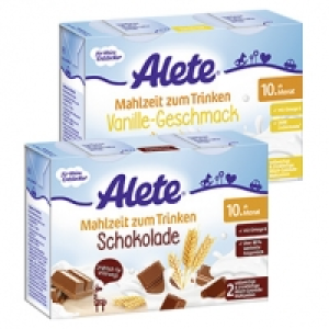 Alete Mahlzeit zum Trinken versch. Sorten, jede 2 x 200-ml-Packung