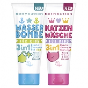 Bellybutton 3 in 1 Dusche, Shampoo und Sp&uuml;lung, jede 200-ml-Packung