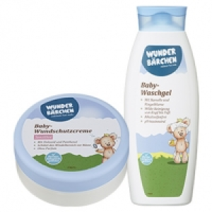 Wunderb&auml;rchen Baby Wundschutzcreme 150 ml oder Baby Waschgel 500 ml, j 2.39&nbsp;&euro;