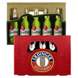 Erdinger Weissbier versch. Sorten oder Pilsner Urquell 24 x 0, 33/20 x