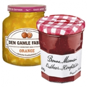 Bonne Maman Konfit&uuml;re oder Den Gamle Fabrik D&auml;nischer Fruchtaufstrich
