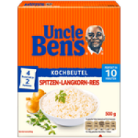 Rewe  Uncle Bens 10 Minuten Kochbeutel Reis oder Langkornreis lose