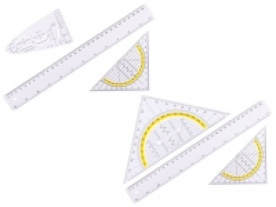 UNITED OFFICE® Geometrieset, 3-teilig 0.89 €