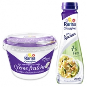 Rama Cremefine zum Verfeinern, zum Kochen oder zum Aufschlagen, jeder  0.69 €