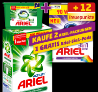 ARIEL Voll- oder Colorwaschmittel 14.99 €