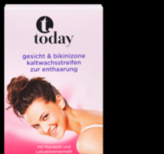 Penny  TODAY Gesicht und Bikinizone Kaltwachsstreifen