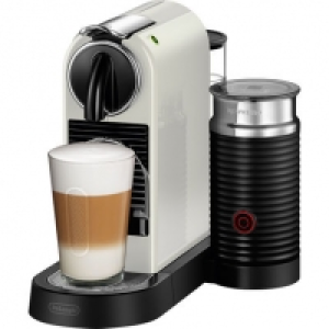 DeLonghi Nespresso-Automat Citiz EN267.WAE inklusive Aeroccino, weiß