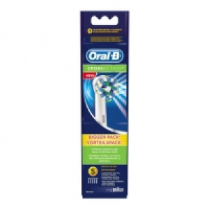 Oral-B Ersatz-Aufsteckbürsten CrossAction, 5er-Packung