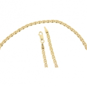 OROGELLI Tigerauge-Armband, 375er Gelbgold