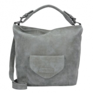Fritzi aus Preußen Edina Vintage Schultertasche 40 cm, metal 1