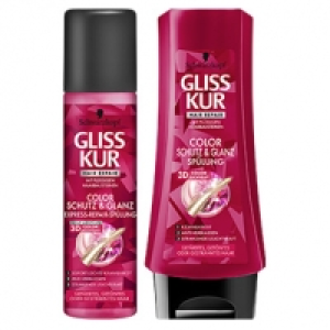 Gliss Kur Shampoo oder Spülung versch. Sorten, jede 250/200-ml-Flasche 1.49 €