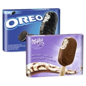 Milka oder Oreo Stieleis jede 4 x 110 ml = 440-ml-Packung und weitere  2.49&nbsp;&euro;