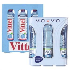 Vio Medium, Still oder Vittel 6 x 1,5 Liter, jeder Kasten/jede Packung 3.49 €