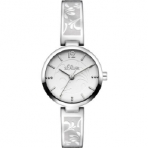 S.Oliver Damenuhr, silber