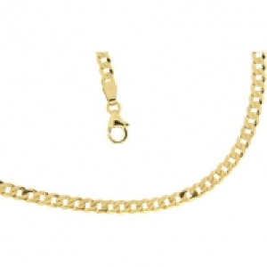 OROGELLI Damen Panzerkette, 375er Gelbgold