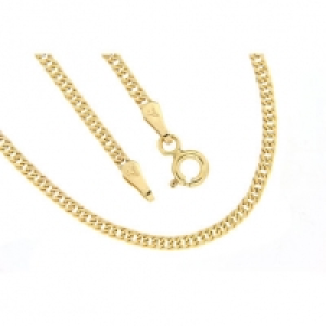 OROGELLI Damen Panzerkette, 333er Gelbgold