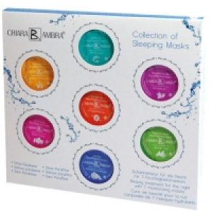Chiara Ambra Feuchtigkeits-Schlafmasken, Portions-Kapseln, 7er Set