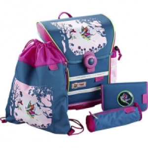 McNeill Schulranzen ERGO Light 912 Peri, 4-teilig