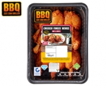 BBQ Chicken Finger Wings