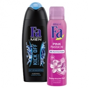Fa Dusche, Deo-Spray, Roll-on oder Flüssige Seife versch. Sorten, jede 0.88 €