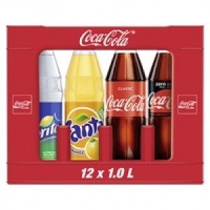 Coca-Cola, Fanta oder Sprite (koffeinhaltig), versch. Sorten, 12 x 1 L 8.49 €