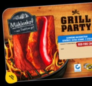 MÜHLENHOF GRILL-PARTY Frisches Schweine Nackensteak 2.49 €