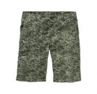 NKD  Herren-Cargo-Bermuda-Shorts mit modischem Muster