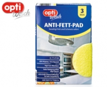 optiWisch Anti-Fett-Pad, 3 Stück 2.99 €