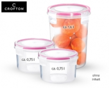 CROFTON®Aroma-Vorratsdosen-Set, 3 Stück