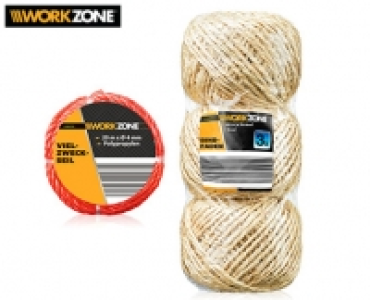 WORKZONE® Schnüre- und Seilesortiment