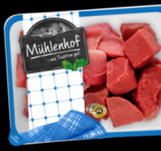 MÜHLENHOF Frisches Gulasch, gemischt 3.49 €
