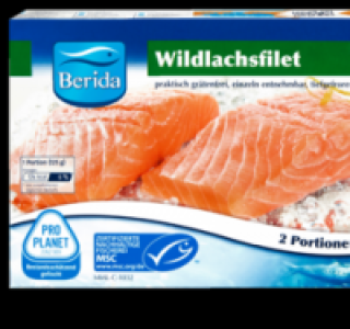 BERIDA Wildlachsfilet 1.79 €