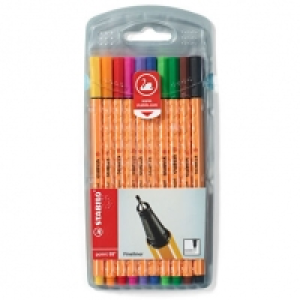Stabilo Fineliner Point 88, 10er Etui