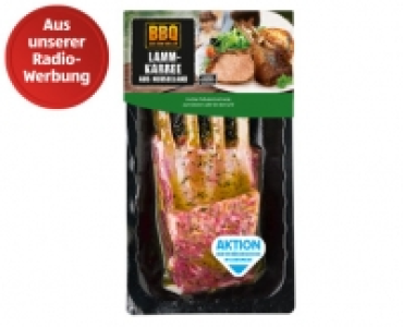 BBQ Mariniertes Lammkarree