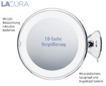 LACURA Kosmetikspiegel, beleuchtet