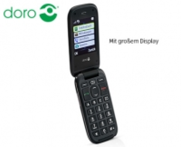 Aldi Süd  doro PhoneEasy® 613Klapphandy 6,09 cm (2,4 Zoll)