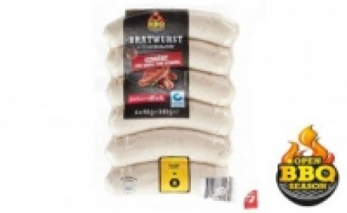 Bratwurst 1.95 €