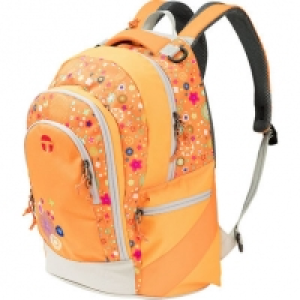 Take it easy Schulrucksack Berlin Orange Flower