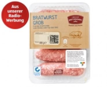 MEINE METZGEREI Bratwurst Grob