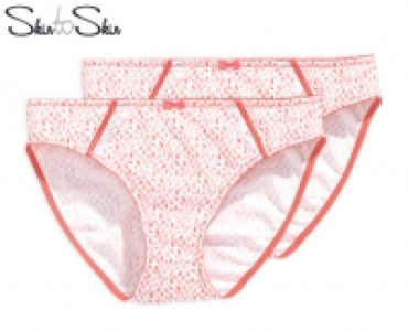 Skin to Skin Romantische Slips, 2 Stück