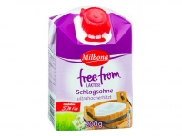 Lidl  MILBONA free from Laktose Schlagsahne 30%