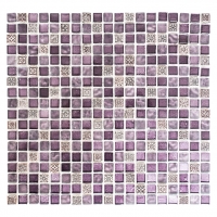 Bauhaus  Mosaikfliese Quadrat Crystal Mix XCM M970