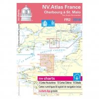 Bauhaus  NV-Verlag Seekarten Kartensatz FR 2 - Atlas Frankreich Cherbourg à St.