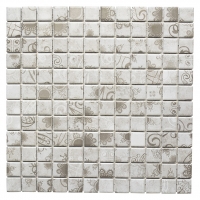 Bauhaus  Mosaikfliese Quadrat LACEO LB 106