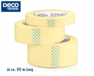 Deco STYLE®Maler-Krepp-Abdeckband, 3-teilig 2.99 €